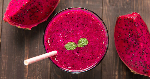 mousse de pitaya