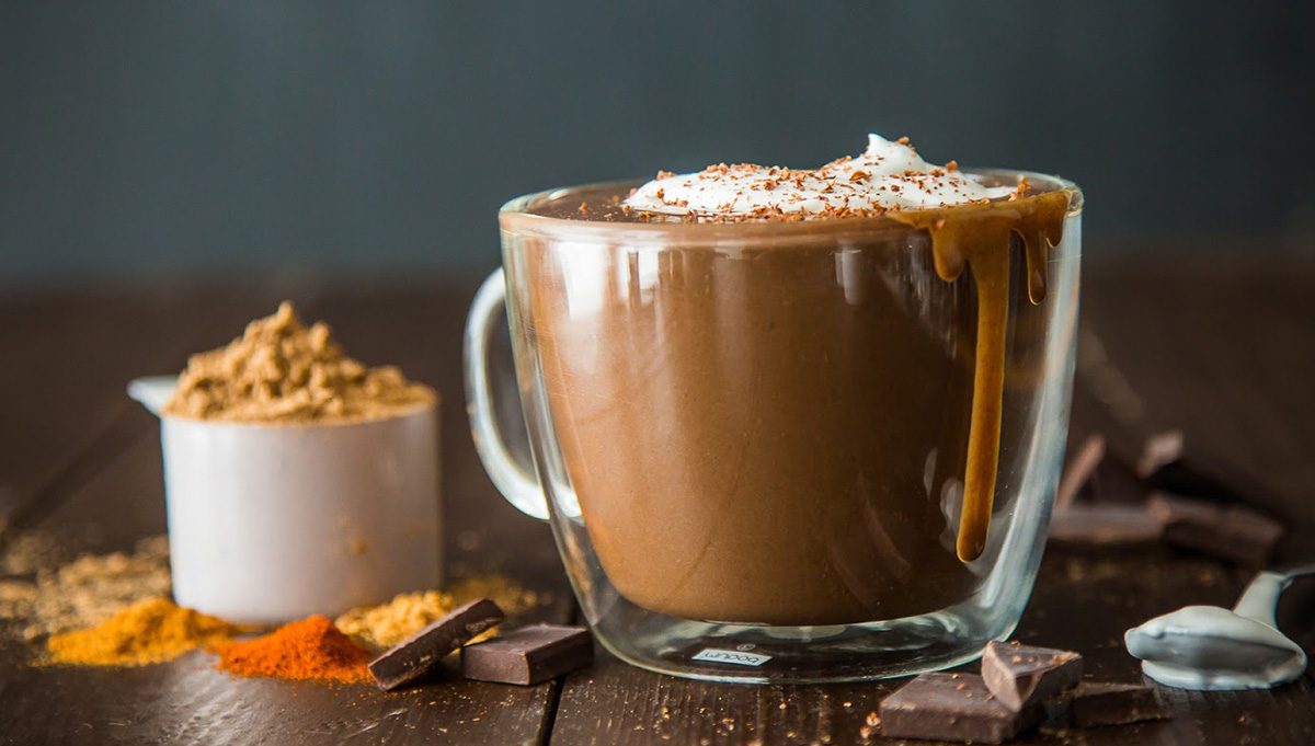 Como fazer chocolate quente light + receita de canja low carb